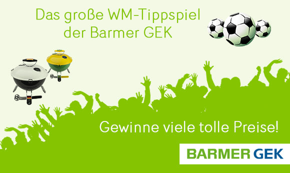 BARMER WM-Gewinnspiel 2014