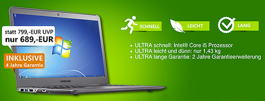 Nerdbook: Ultrabook von Samsung