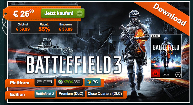 Battlefield 3 Download für PC