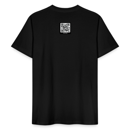 Männer Bio-T-Shirt Black "widerspenstig" - Schwarz