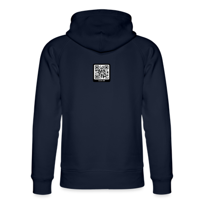 Männer Bio-Hoodie Navy Blue "widerspenstig" - Navy