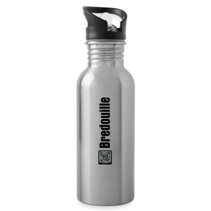 Trinkflasche Metalgrau "Bredouille" - Lightsilver