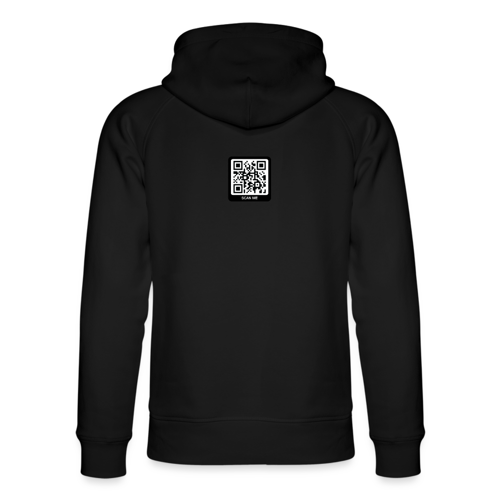 Männer Bio-Hoodie Black "Bredouille" - Schwarz