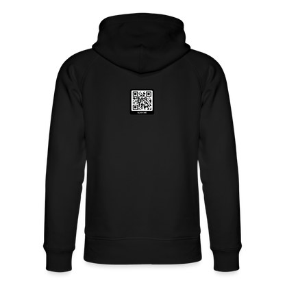 Männer Bio-Hoodie Black "Bredouille" - Schwarz